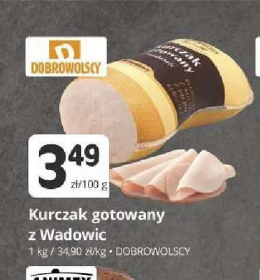 Kurczak gotowany z Wadowic Dobrowolscy promocja w Marketvita