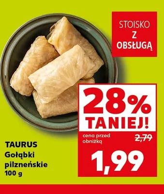 Gołąbki pilzneńskie Taurus promocja w Kaufland