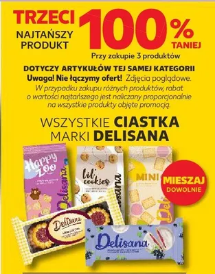 Ciastka  wszystkie rodzaje  promocja w Kaufland
