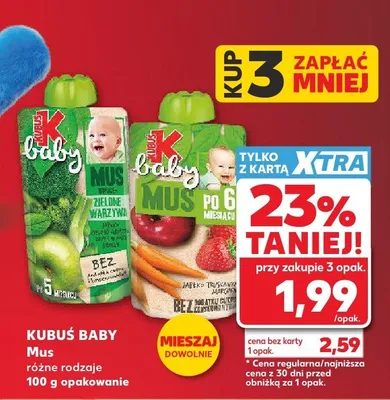 Mus Kubuś Baby promocja w Kaufland