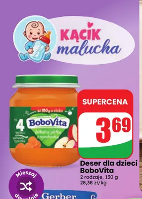 Deser dla dzieci BoboVita promocja w Dino