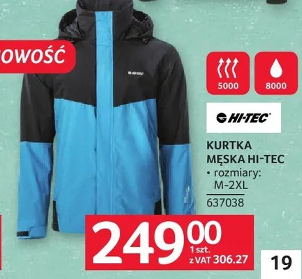 Kurtka męska Hi-Tec promocja w Selgros