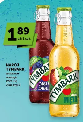 Napój Tymbark jabłko jagoda promocja w Groszek
