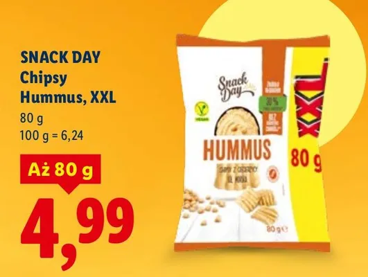 Chipsy hummus promocja w Lidl