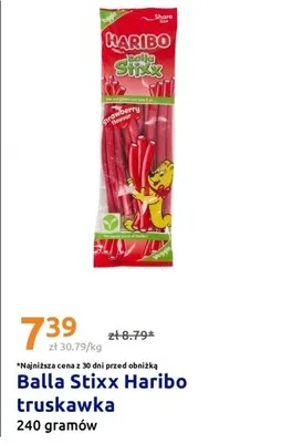 Żelki Balla Stixx Haribo truskawka promocja w Action