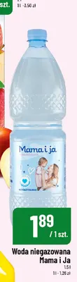 Woda niegazowana Mama i Ja promocja w POLOmarket