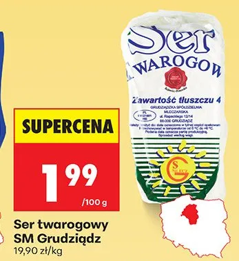 Ser twarogowy promocja w Biedronka
