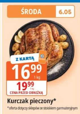 Kurczak pieczony promocja w Leclerc