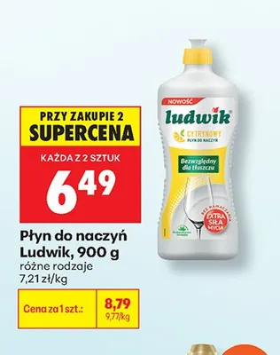 Płyn do naczyń Ludwik promocja w Biedronka