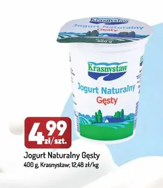 Jogurt naturalny gęsty Krasnystaw promocja w Avita