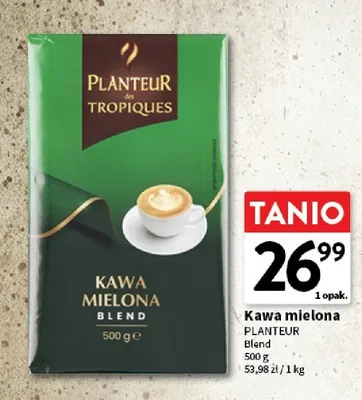 Kawa mielona PLANTEUR des TROPIQUES Blend promocja w Intermarche