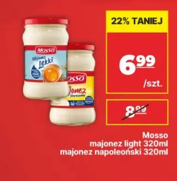 Majonez light Mosso promocja w API Market