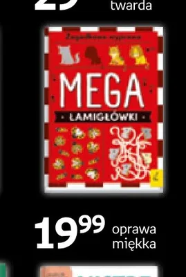 Książka Mega łamigłówki promocja w Empik