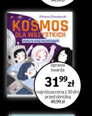 Książka Kosmos dla wszystkich promocja w Empik