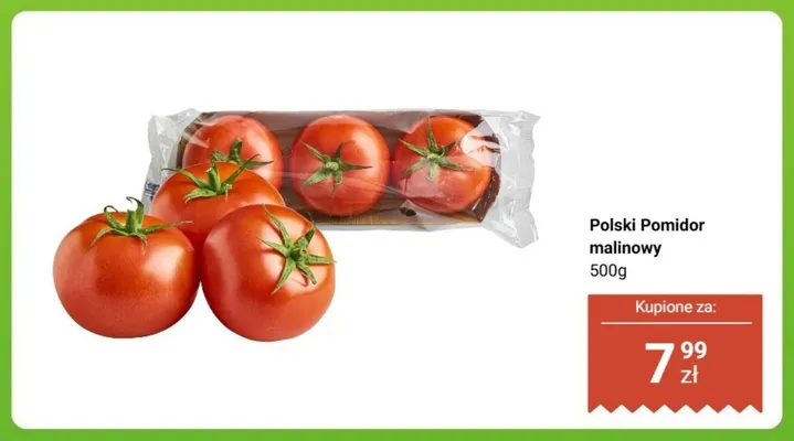 Pomidor malinowy polski promocja w Dino