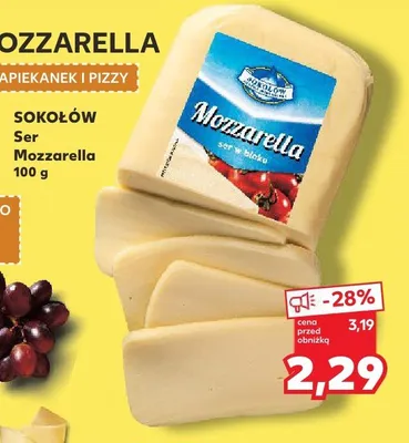 Ser Mozzarella promocja w Kaufland