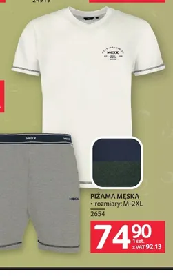 Piżama męska Mexx promocja w Selgros