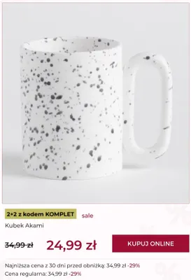 Kubek Akami home & you promocja w home&you