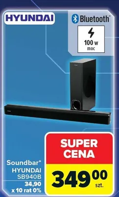 Soundbar SB940B Hyundai promocja w Carrefour