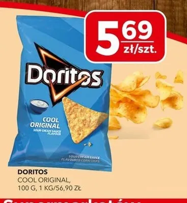 Chipsy Doritos cool original promocja w Top Market