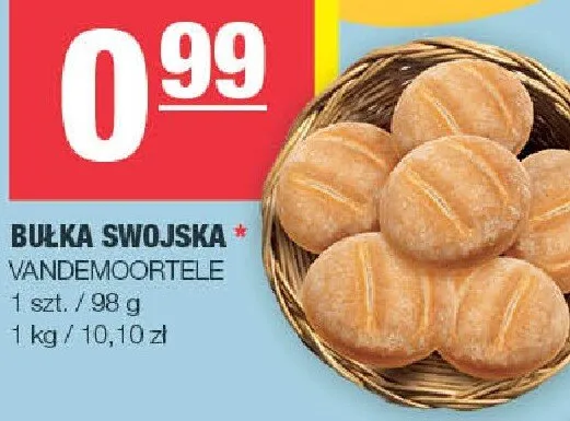 Bułka swojska promocja w SPAR