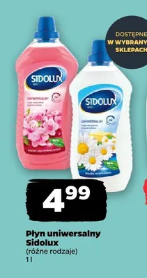 Płyn uniwersalny Sidolux promocja w Netto