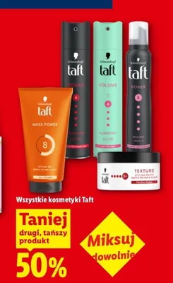 Kosmetyki Taft promocja w Lidl