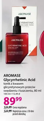 Tonik z kwasem glicyretynowym Aromase Glycyrrhetinic Acid promocja w Hebe