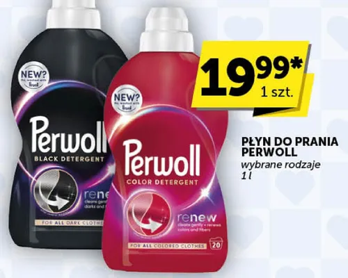 Płyn do prania Perwoll wybrane rodzaje promocja w Euro Sklep