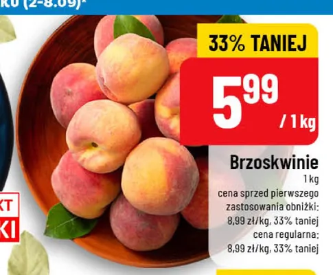 Brzoskwinie promocja w POLOmarket