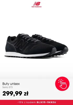 Buty unisex New Balance Seria 373 promocja w New Balance