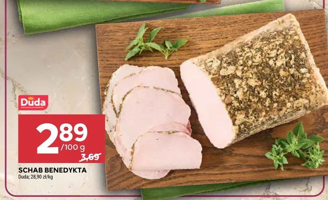 Schab Benedykta Duda promocja w Stokrotka