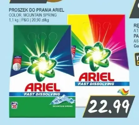 Proszek do prania Ariel Mountain Spring promocja w Słoneczko