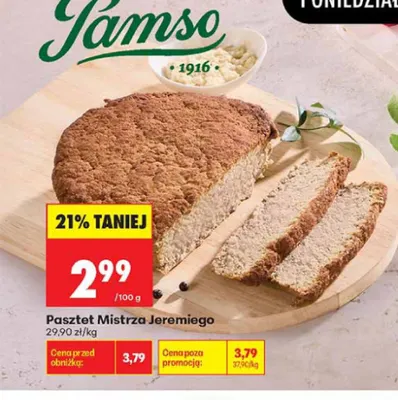 Pasztet Mistrza Jeremiego Pamso promocja w Biedronka