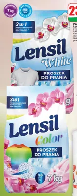 Proszek do prania Lensil White promocja w Dino