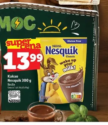 Kakao Nesquik Nestlé promocja w TOPAZ