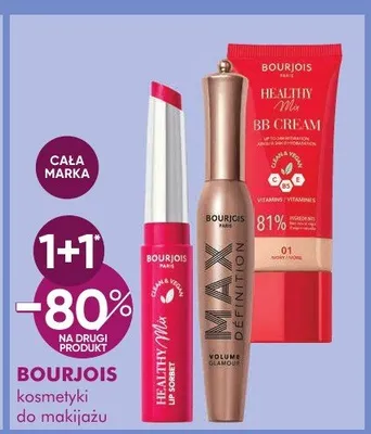 Kosmetyki do makijażu bourjois promocja w Super-Pharm