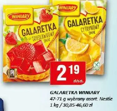 Galaretka Winiary promocja w Chorten