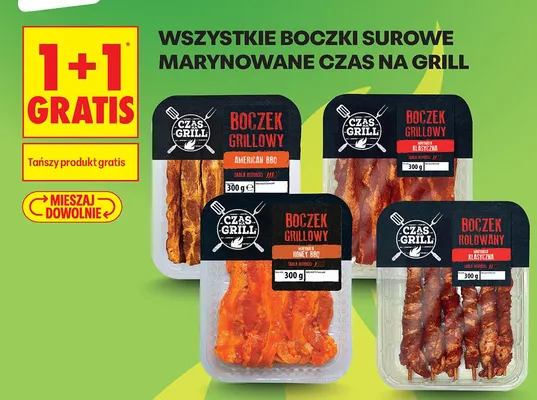 Boczek rolowany Czas na Grill marynata klasyczna promocja w Biedronka