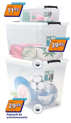 Pojemnik do przechowywania 39 x 29 x 16 cm promocja w Action