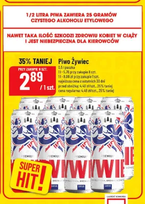 Piwo Żywiec promocja w POLOmarket