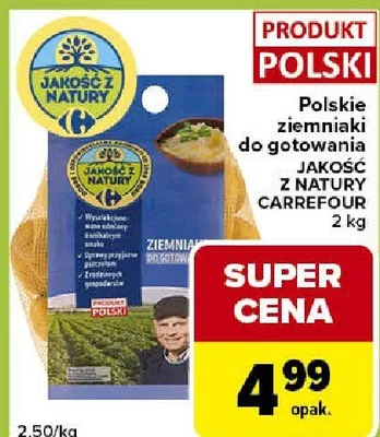 Ziemniaki do gotowania promocja w Carrefour Express