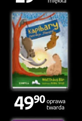 Książka Kapibary oprawa twarda promocja w Empik