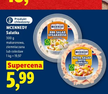 Sałatka makaronowa McEnnedy promocja w Lidl