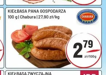 Kiełbasa Pana Gospodarza Chabura promocja w Sedal