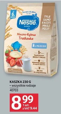 Kaszka Nestle 230g różne rodzaje promocja w Selgros
