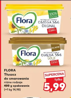 Tłuszcz do smarowania Flora promocja w Kaufland