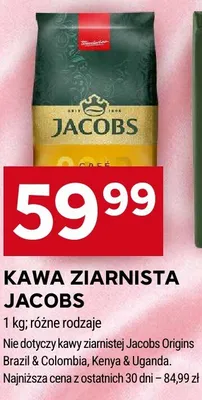 Kawa ziarnista Jacobs promocja w Stokrotka