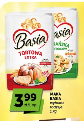 Mąka Basia Poznańska do pierogów promocja w ABC