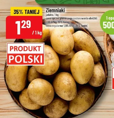 Ziemniaki jadalne promocja w POLOmarket
